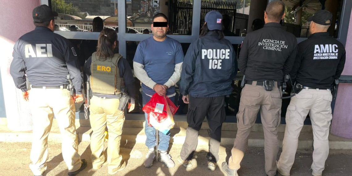 Capturan a prófugo por abuso sexual y violación agravada en colaboración con autoridades de Chihuahua y Estados Unidos