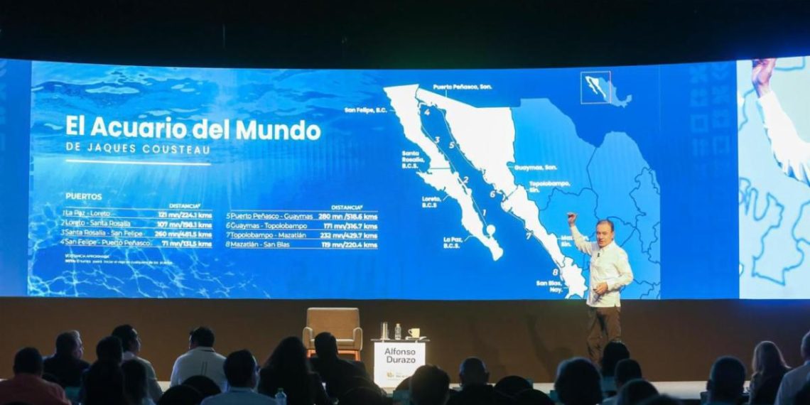 Gobernador Durazo destaca virtudes del Plan Sonora en Foro Mar de Cortés