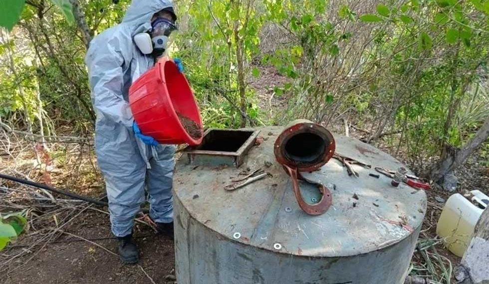 Aseguran en Sinaloa narcolaboratorio de ‘Los Chapitos’