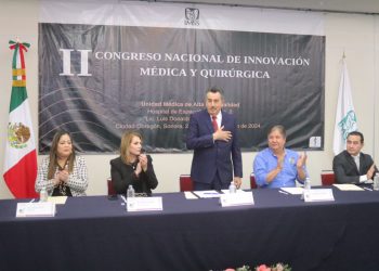 Inaugura Javier Lamarque II Congreso de innovación Médica y Quirúrgica en Cajeme