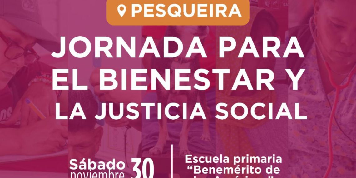 Convoca Gobierno de Sonora a Jornada para el Bienestar y la Justicia Social en Estación Pesqueira