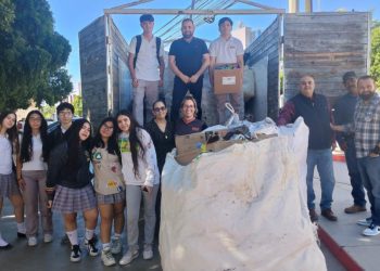 Recolecta Cobach Sonora dos toneladas de material reciclable