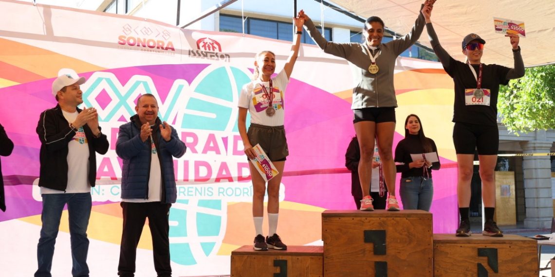 Premia Isssteson a ganadores y ganadoras en la XXV Edición de la Carrera de la Unidad