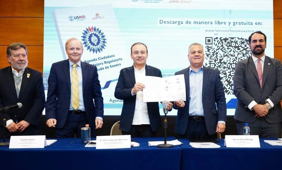 Encabeza Gobernador Durazo acciones para atracción de nuevas empresas en coordinación con Sociedad Civil