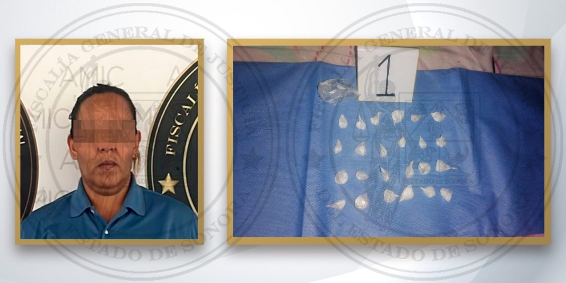 Capturan a mujer con narcóticos tras cateo en Hermosillo