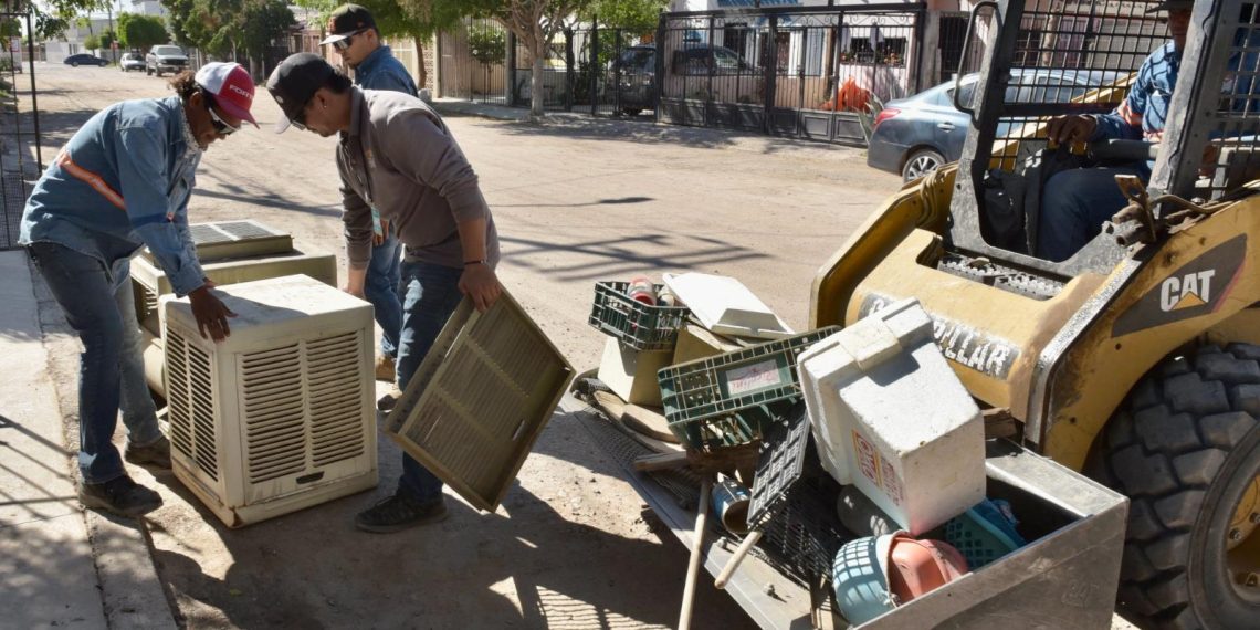 Realizan descacharre en la colonia Sonacer e Invasión Altares