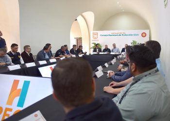 Instala Antonio Astiazarán Consejo Municipal de Protección Civil en Hermosillo para prevención de riesgos