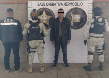 Aseguran droga y detienen a una persona durante cateo en Hermosillo