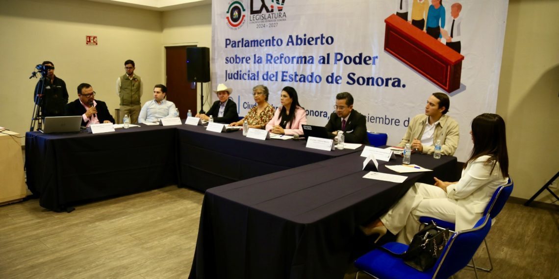 El Congreso de Sonora socializa reforma al Poder Judicial del Estado