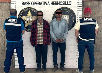 Detenido dos hombres en posesión de droga en Hermosillo