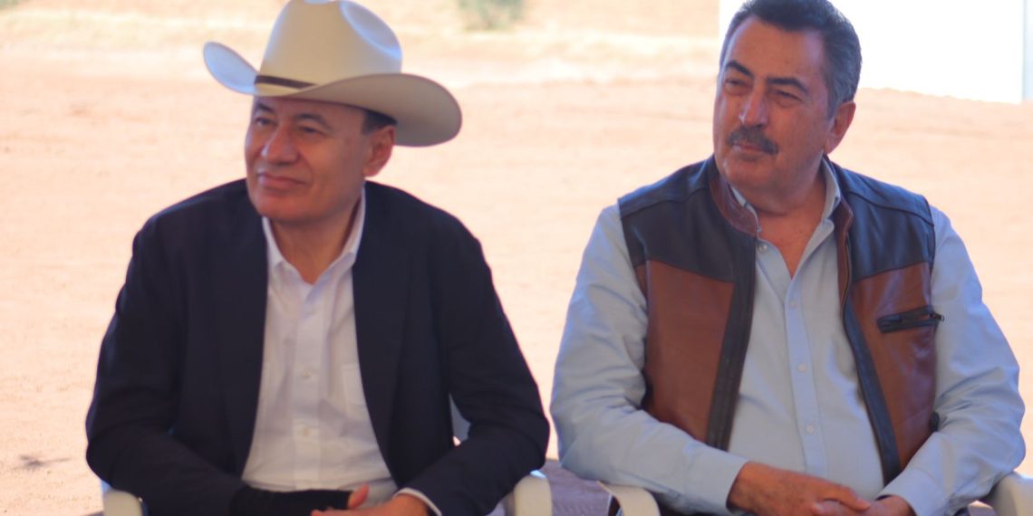 Supervisan gobernador Alfonso Durazo y Presidente Javier Lamarque avances en construcción del parque gratitud