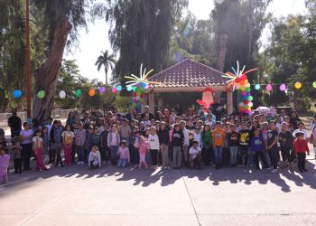 Disfrutan hijos de trabajadores del Ayuntamiento de Cajeme Posada Navideña