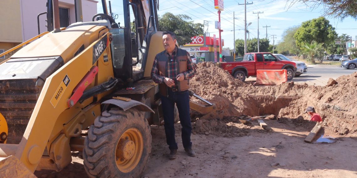 Alcalde Javier Lamarque refuerza recorridos de supervisión de vialidades en Cajeme