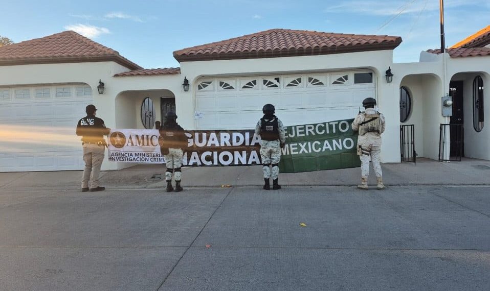 Decomisa GN lanzacohetes y armas largas en Sonoyta
