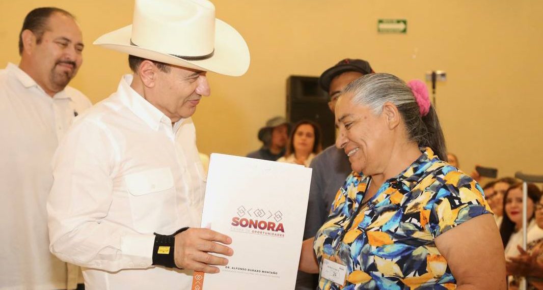Gobernador Durazo disminuye la pobreza en Sonora