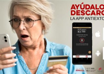 Recomienda Seguridad Pública que adultos mayores utilicen app móvil Antiextorsión Sonora