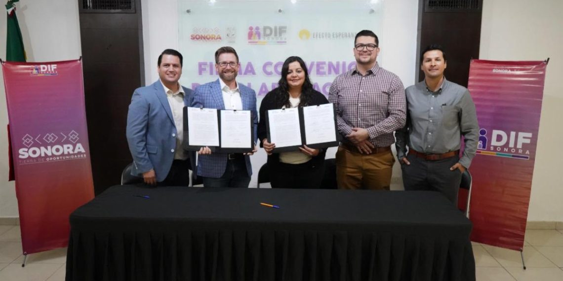 DIF Sonora y The Hope Effect fortalecen el programa “Familias de Corazón”