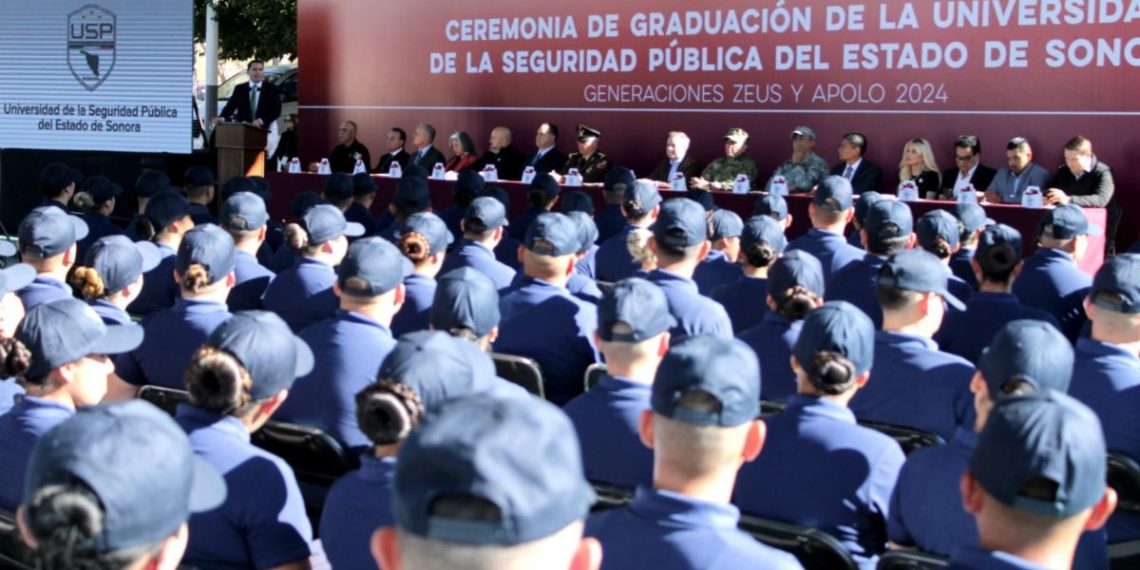 Incrementa Gobernador Durazo fuerza de la Policía Estatal en Sonora