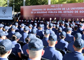Incrementa Gobernador Durazo fuerza de la Policía Estatal en Sonora