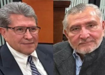 Monreal y Adán Augusto pactan en Palacio Nacional