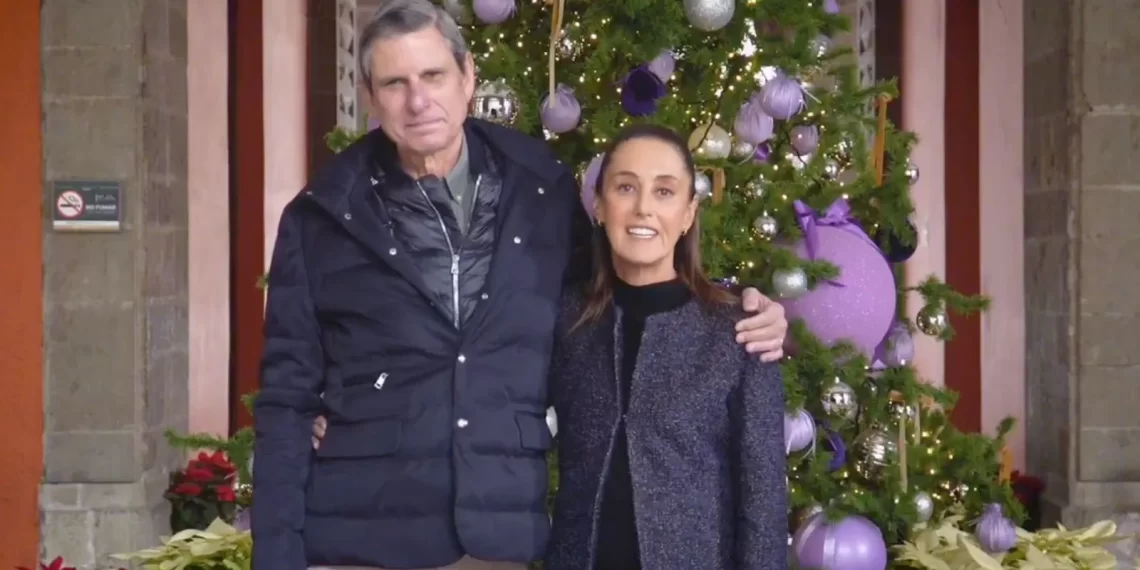 ‘Recuerden que lo más importante es el amor’; el mensaje de Navidad de Claudia Sheinbaum