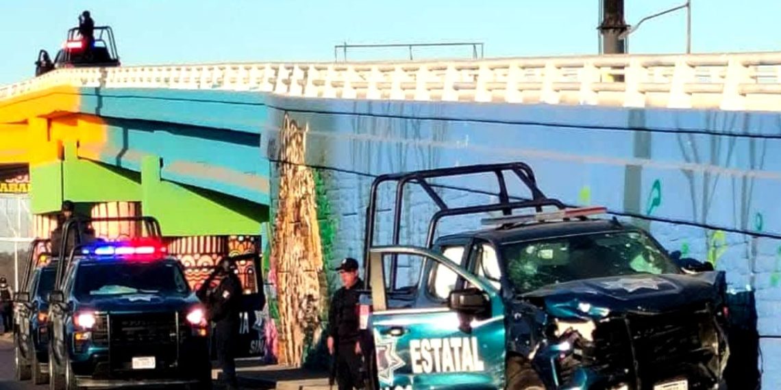 Emboscan a policías estatales en Culiacán en plena visita de Harfuch contra la violencia