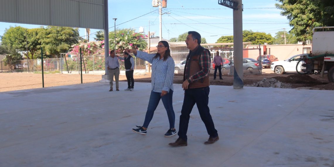 Avanza construcción de Plaza Multifuncional en Cajeme