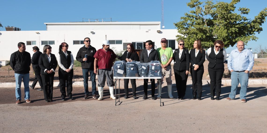 Realizan lunes cívico en el Rastro Municipal de Cajeme