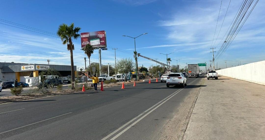 Avanza Ayuntamiento de Hermosillo con instalación de arcos de seguridad vial