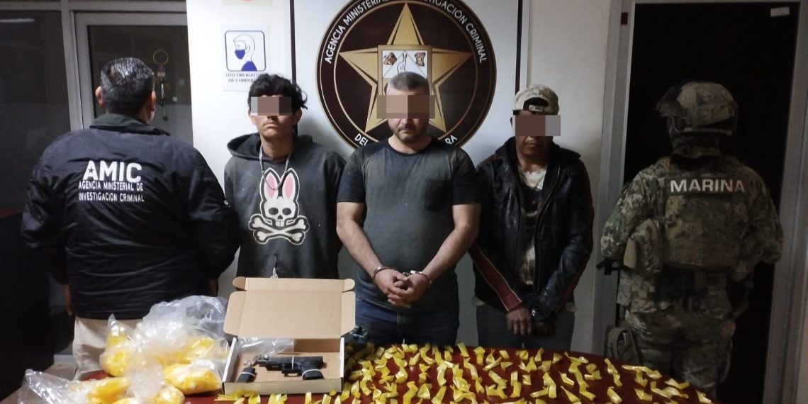 Captura FTI a célula delictiva en Cajeme y asegura droga en San José de Bácum