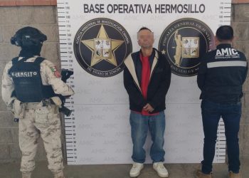 Operativo conjunto DEFENSA-AMIC asegura droga y detiene a un hombre en Hermosillo