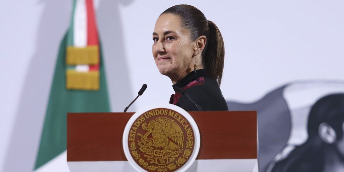 Falso que haya narcogobierno en México, responde Sheinbaum a Trump