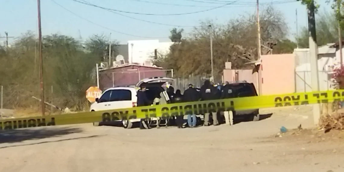 Abandonan vehículo con cuerpo adentro en S.L.R. C.