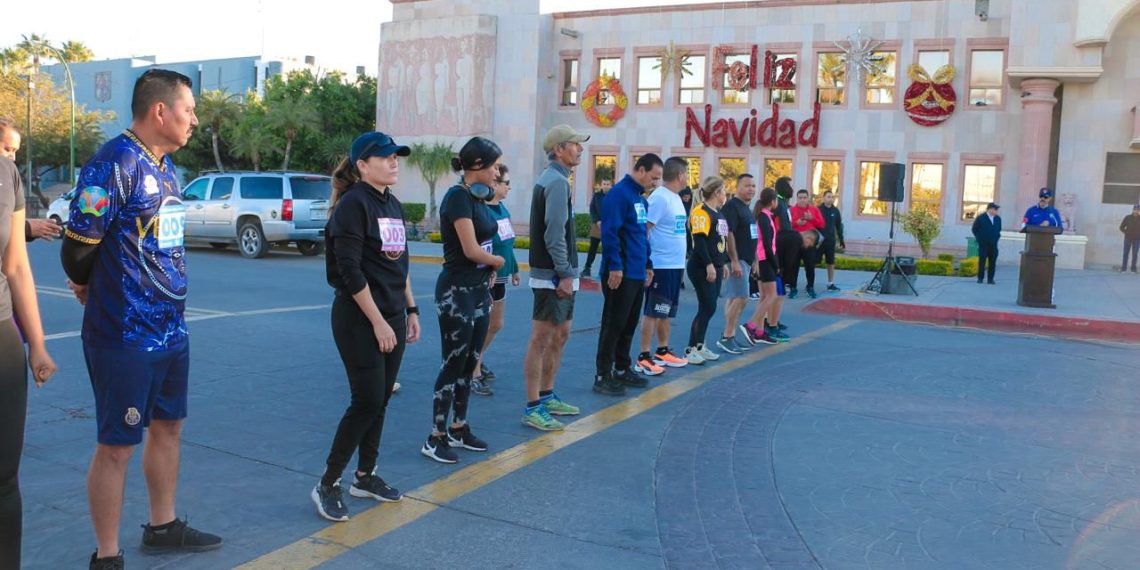 Se realiza con éxito carrera pedestre por Día del Policía en Cajeme