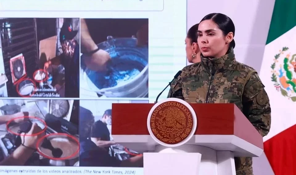 Refuta Semar reportaje de NYT sobre cocinas de fentanilo