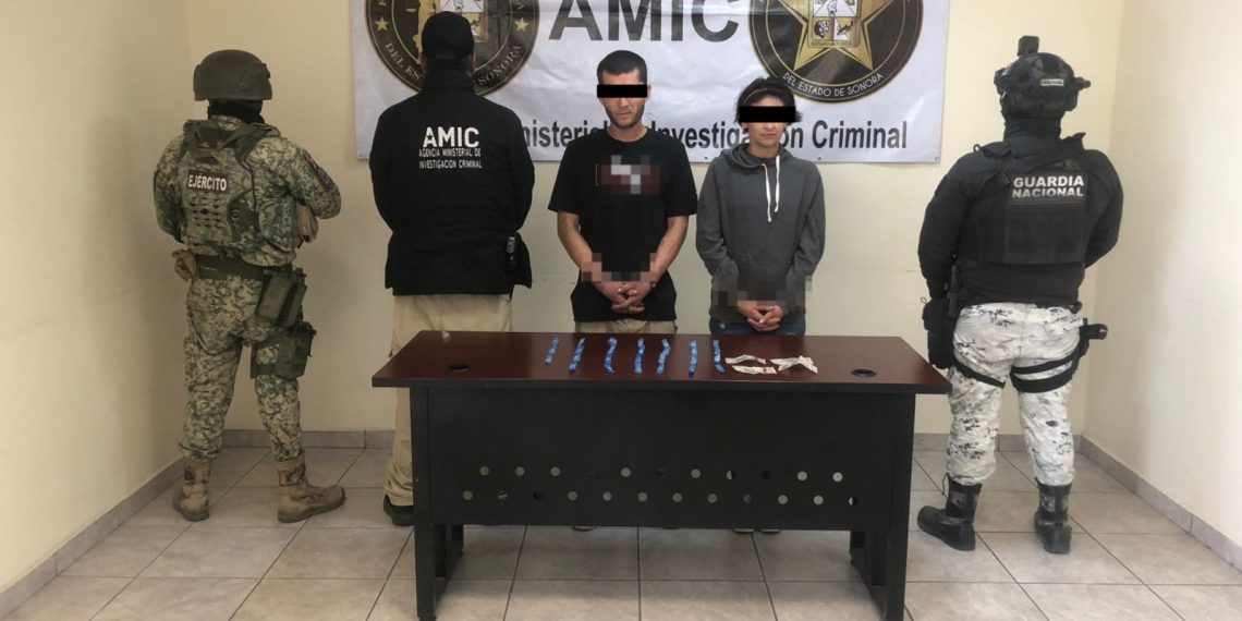 Operativos conjuntos aseguran droga y detienen a personas en San Luis Río Colorado