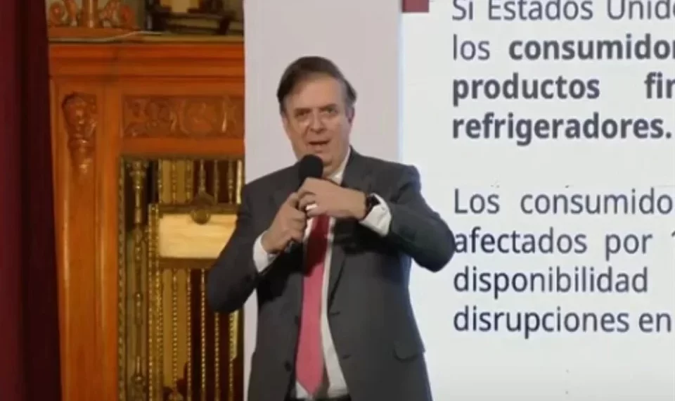 Aranceles son un error, pagarán millones en EU: Ebrard