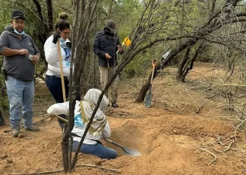 Localizan 26 fosas clandestinas con restos humanos en la carretera 26