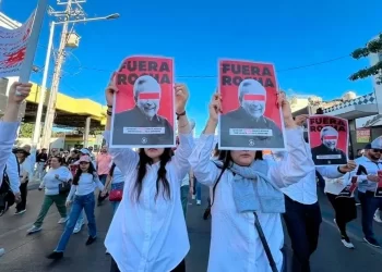 Nuevamente salen a protestar ciudadanos en calles de Culiacán