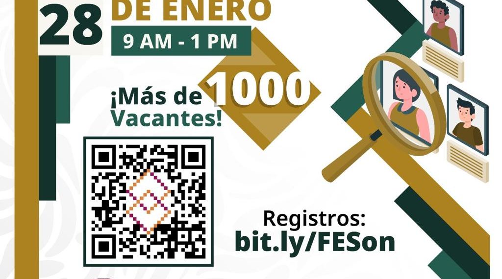Invita Gobierno de Sonora a Ferias de Empleo en el sur y norte del estado