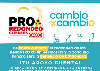 Invita DIF Sonora a sumarse al programa de redondeo de tiendas de autoservicios
