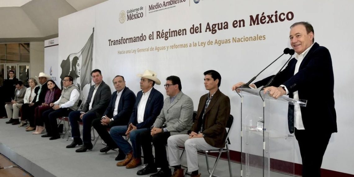 Gobernador Durazo garantiza abastecimiento de agua para municipios de Sonora