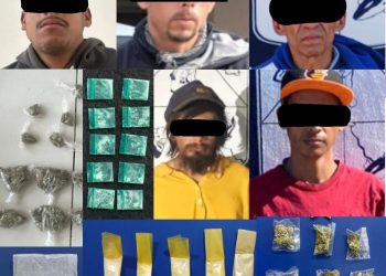 Incauta Gobierno de Sonora narcótico a personas detenidas durante operativos