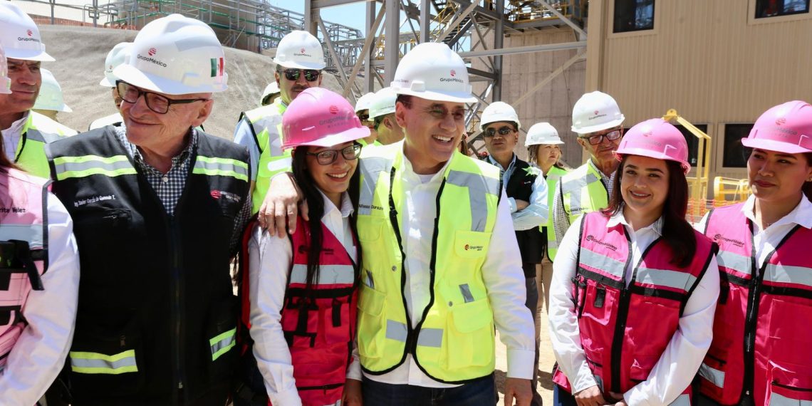 Gobernador Durazo coloca a Sonora como referente nacional en minería con crecimiento del 6.6%