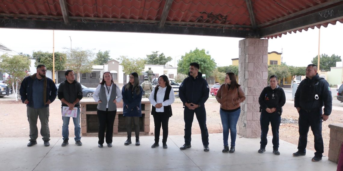Forman Comité de Seguridad Vecinal en la Posada del Sol en Cajeme