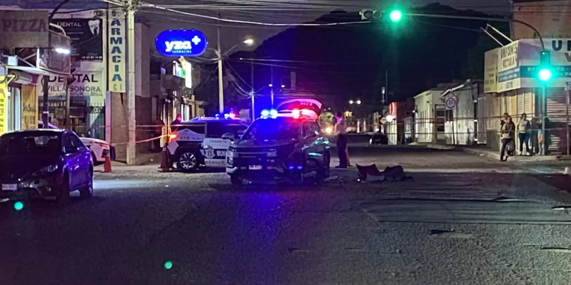 Persecución y agresión armada al norte de Hermosillo