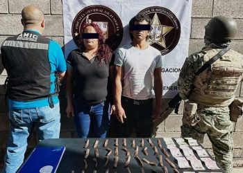 Cateo exitoso culmina en aseguramiento de narcóticos y captura de dos personas