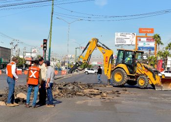 Con apoyo de Tránsito a automovilistas inicia obra de proyecto integral de paso desnivel Colosio y Solidaridad