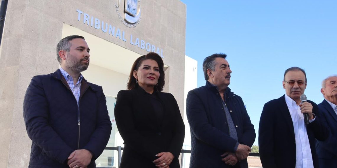 Atestigua Alcalde Javier Lamarque inauguración del primer Tribunal Laboral en Cajeme