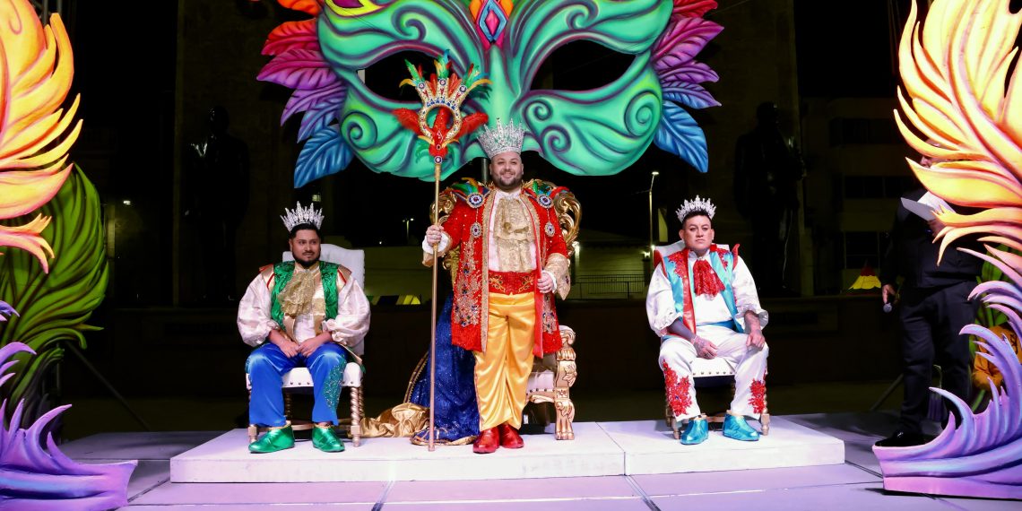 Es Daniel Díaz Rodríguez, el rey del Carnaval Guaymas 2025 ¡La fiesta es nuestra!